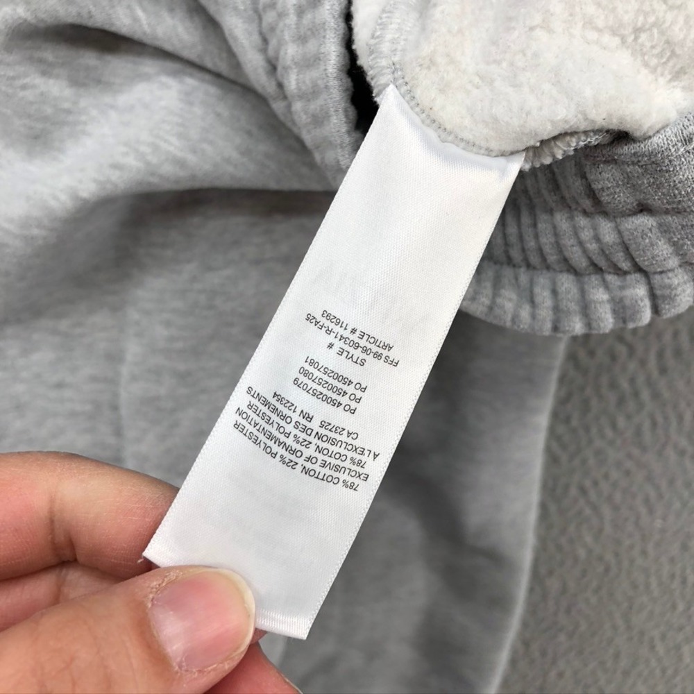 Aritzia Tna Sweatfleece Sweatpants Womens XS Regular Gray Boyfriend Fit Joggers - Picture 8 of 10